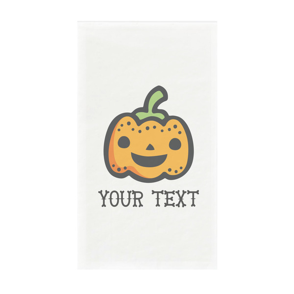 Custom Halloween Pumpkin Guest Towels - Full Color - Standard (Personalized)