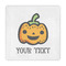 Halloween Pumpkin Standard Decorative Napkins (Personalized)