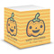 Halloween Pumpkin Sticky Note Cube