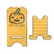 Halloween Pumpkin Stylized Phone Stand - Front & Back - Large