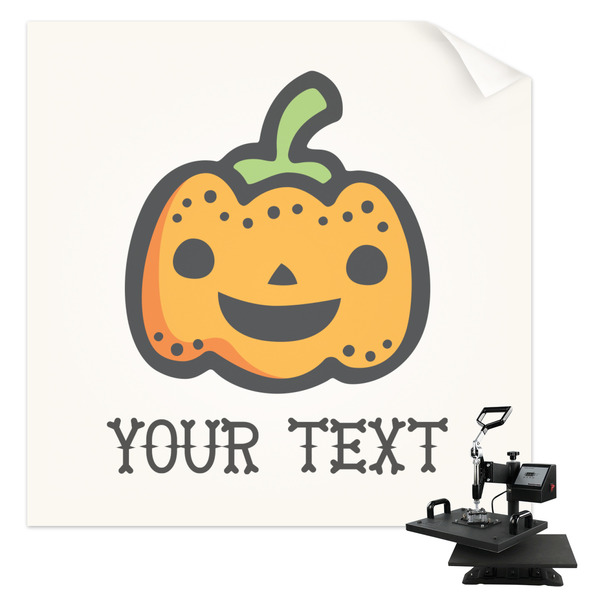 Custom Halloween Pumpkin Sublimation Transfer - Baby / Toddler (Personalized)