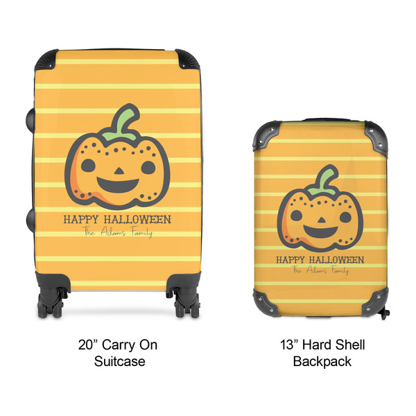 Halloween Pumpkin Suitcase Set 4 - APPROVAL