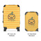 Halloween Pumpkin Suitcase Set 4 - APPROVAL