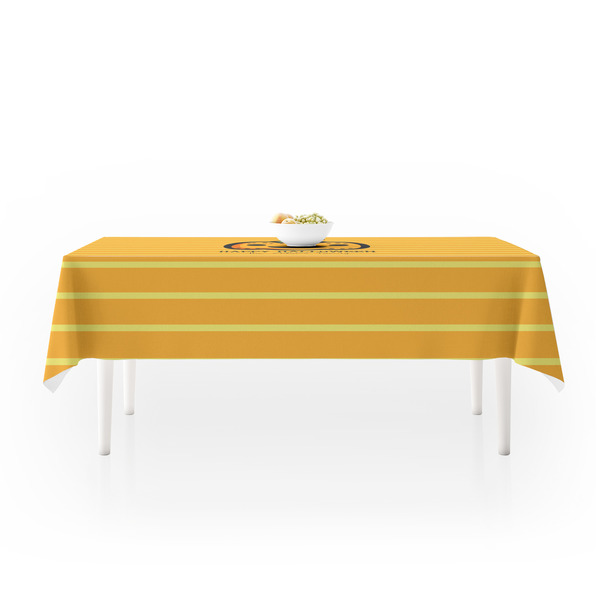 Halloween Pumpkin Tablecloths (58"x102") - MAIN (side view)
