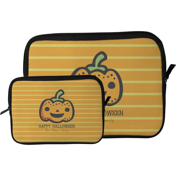 Halloween Pumpkin Tablet Sleeve (Size Comparison)