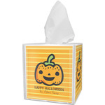 Halloween Pumpkin Tissue Box Cover (Personalized)