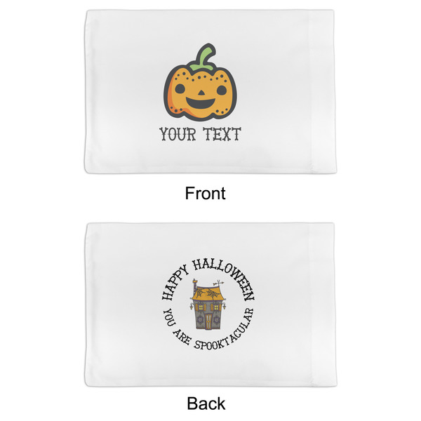 Halloween Pumpkin Toddler Pillow Case - APPROVAL (partial print)