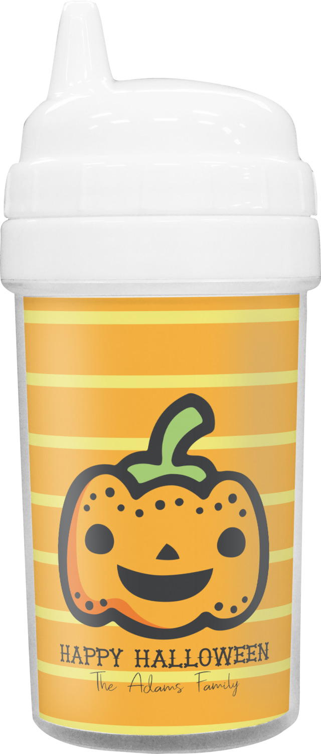 Halloween Pumpkin Sippy Cup (Personalized) YouCustomizeIt