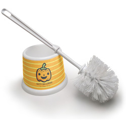 Halloween Pumpkin Toilet Brush (Personalized)