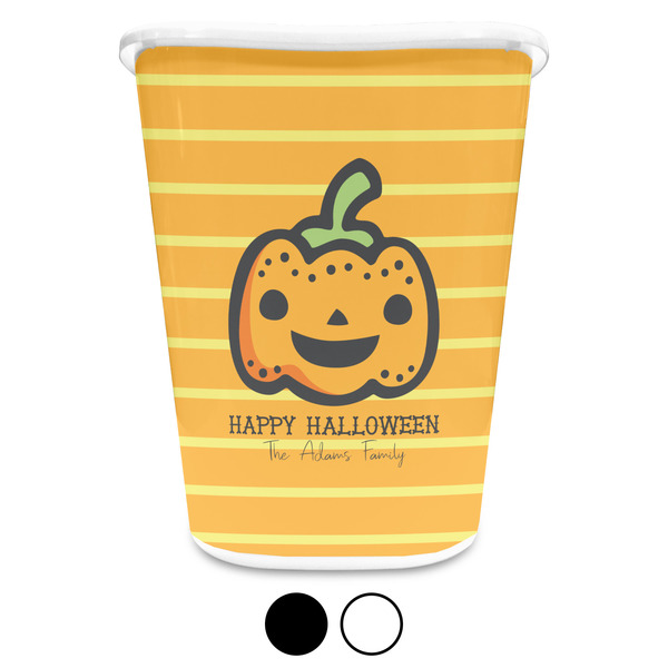 Halloween Pumpkin Trash Can Aggregate