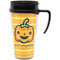Halloween Pumpkin Acrylic Travel Mug with Handle (Personalized)