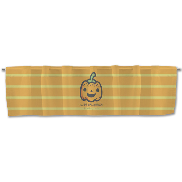 Halloween Pumpkin Valance - Front