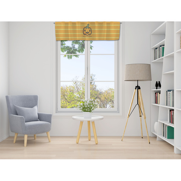Halloween Pumpkin Valance - LIFESTYLE