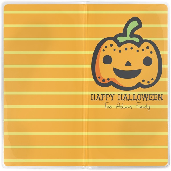 Halloween Pumpkin Vinyl Document Wallet - Apvl