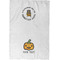 Halloween Pumpkin Waffle Towel - Partial Print - Approval Image