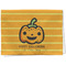 Halloween Pumpkin Waffle Weave Towel - Full Print Style Image