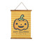 Halloween Pumpkin Wall Hanging Tapestry - Portrait - MAIN