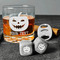 Halloween Pumpkin Whiskey Stones - Set of 3 - In Context