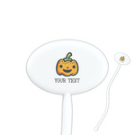 Halloween Pumpkin Oval Stir Sticks (Personalized)