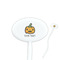 Halloween Pumpkin Oval Plastic Stir Sticks (Personalized)