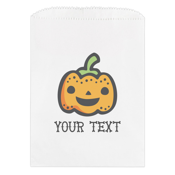 Custom Halloween Pumpkin Treat Bag (Personalized)