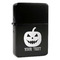 Halloween Pumpkin Windproof Lighters - Black - Front/Main