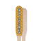 Halloween Pumpkin Wooden Food Pick - Paddle - Single Sided - Front & Back