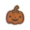 Halloween Pumpkin Wooden Sticker Medium Color - Main