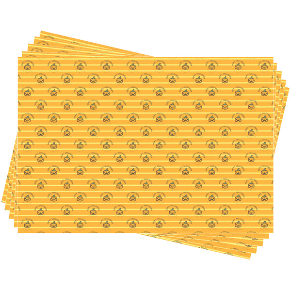 Halloween Pumpkin Wrapping Paper - 5 Sheets Approval