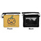 Halloween Pumpkin Wristlet ID Cases - Front & Back