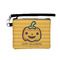 Halloween Pumpkin Wristlet ID Cases - Front