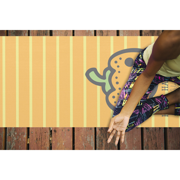 Halloween Pumpkin Yoga Mats - LIFESTYLE