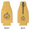 Halloween Pumpkin Zipper Bottle Cooler - APPROVAL