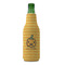 Halloween Pumpkin Zipper Bottle Cooler - FRONT (bottle)