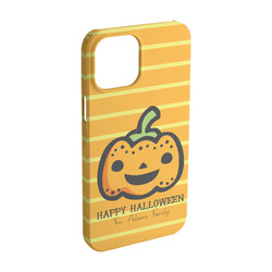 Halloween Pumpkin iPhone Case - Plastic - iPhone 15 (Personalized)