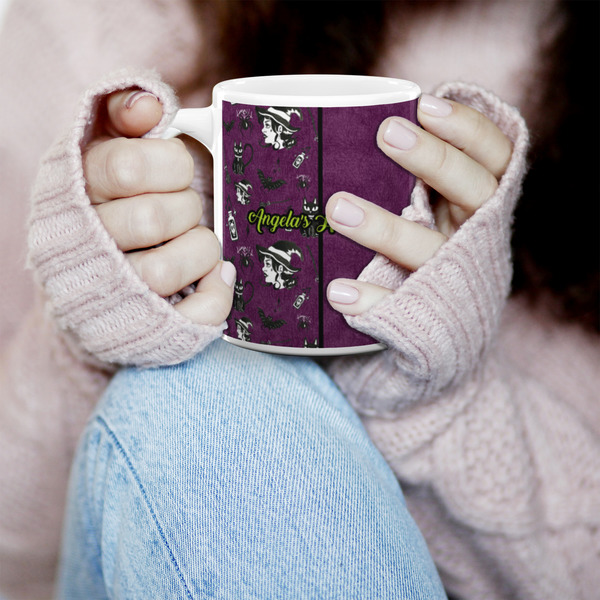 Witches On Halloween 11oz Coffee Mug - LIFESTYLE