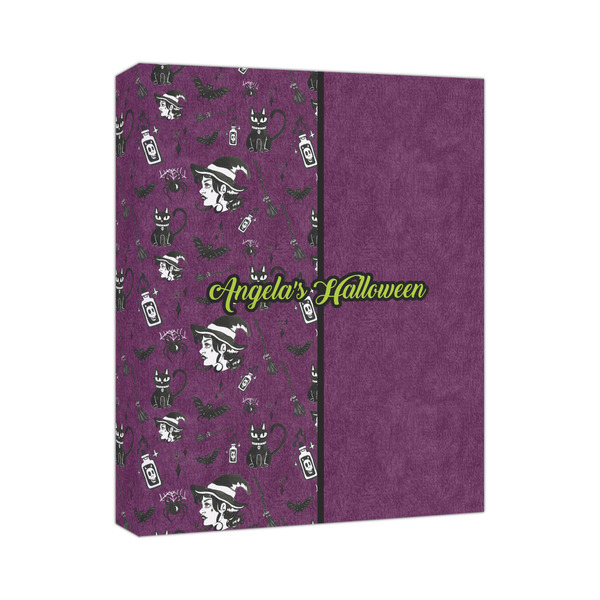 Custom Witches On Halloween Canvas Print (Personalized)