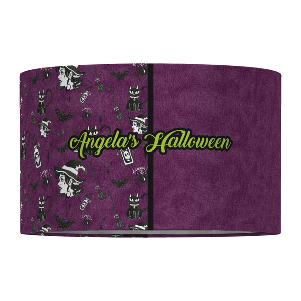 Witches On Halloween 12" Drum Lampshade - FRONT (Fabric)