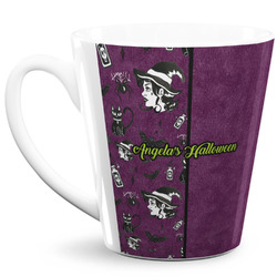 Witches On Halloween 12 Oz Latte Mug (Personalized)