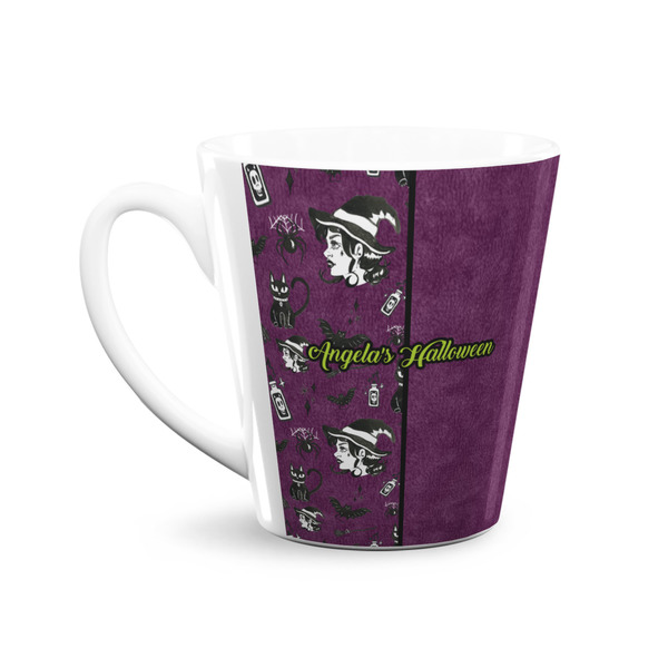 Witches On Halloween 12 Oz Latte Mug - Front