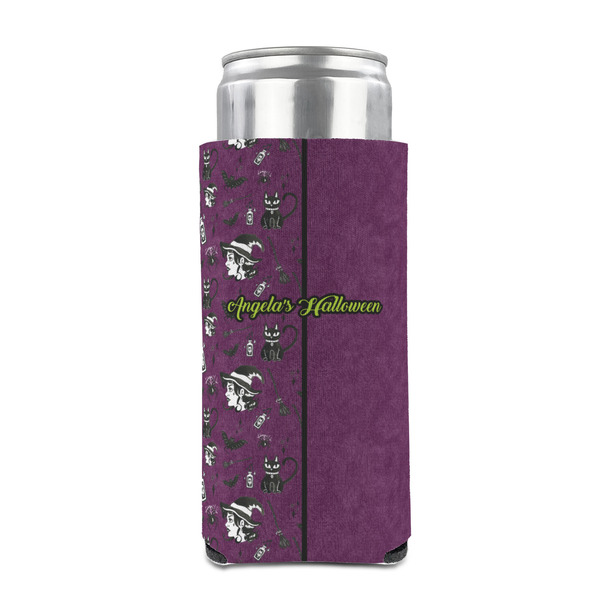 Witches On Halloween 12oz Tall Can Sleeve - FRONT (on can)