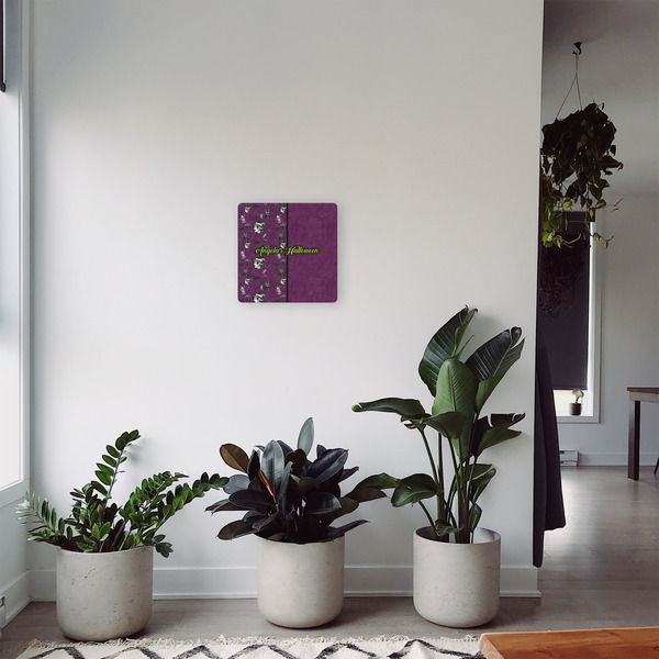 Witches On Halloween 12x12 - Canvas Print - In Context