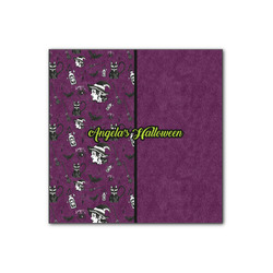 Witches On Halloween Wood Print - 12x12 (Personalized)