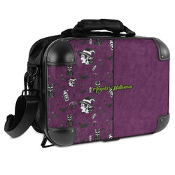 Witches On Halloween Hard Shell Briefcase (Personalized)
