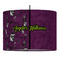 Witches On Halloween 16" Drum Pendant Lamp - Fabric (Personalized)