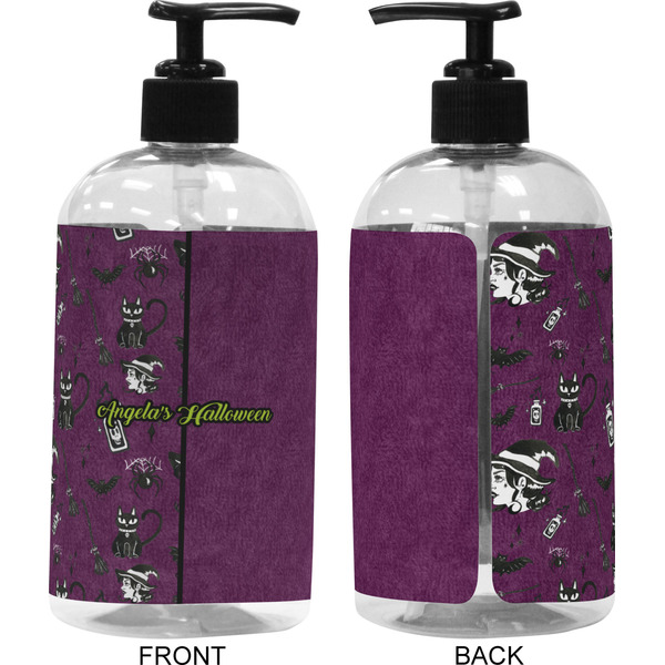 Witches On Halloween 16 oz Plastic Liquid Dispenser (Approval)