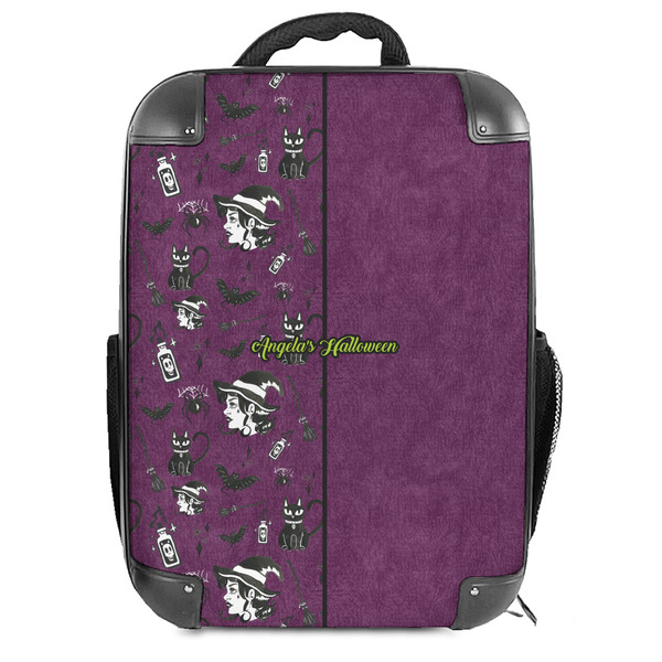 Custom Witches On Halloween Hard Shell Backpack (Personalized)