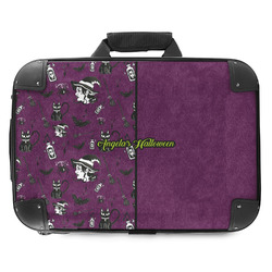 Witches On Halloween Hard Shell Briefcase - 18" (Personalized)
