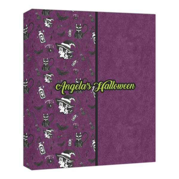 Custom Witches On Halloween Canvas Print - 20x24 (Personalized)