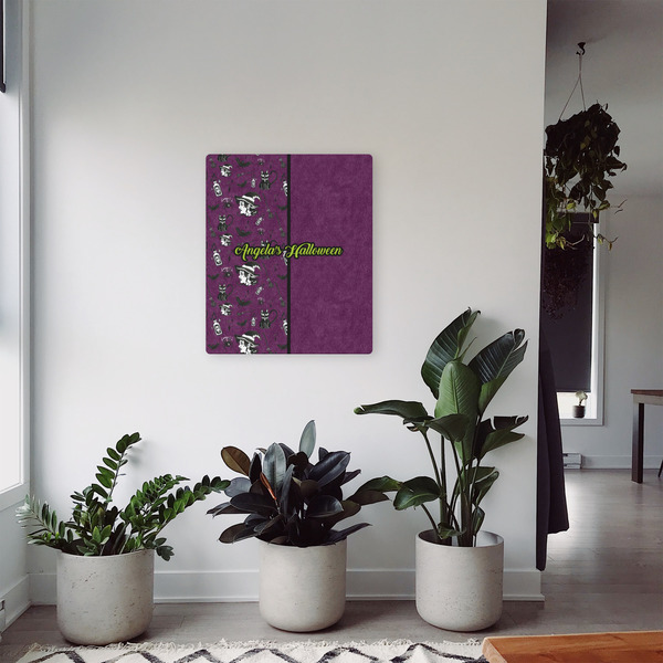 Witches On Halloween 20x24 - Canvas Print - In Context